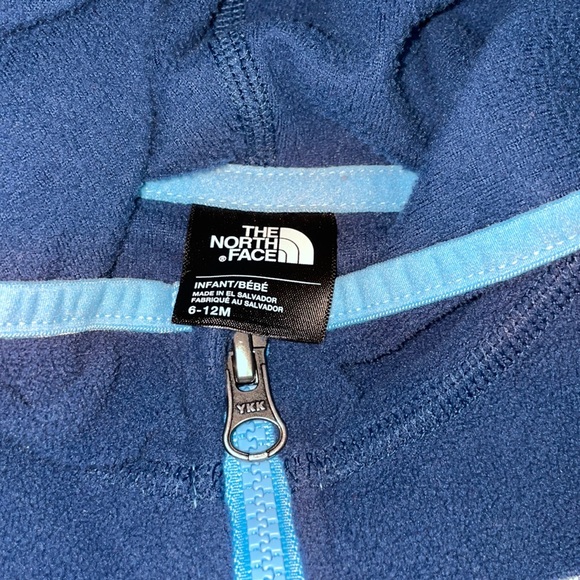 The north face fleece jacket size 6-12m - Picture 3 of 3